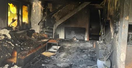 Ghost Rider House Burnt