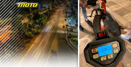Υπερβολική ταχύτητα αναβάτης στη Λ. Βουλιαγμένης