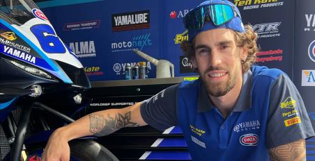 Stefano Manzi WSBK Practice