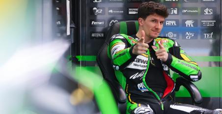 WSBK Kawasaki renews Garret Gerloff 2026
