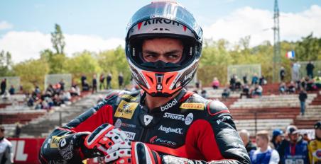 WSBK Petrucci on Iannone