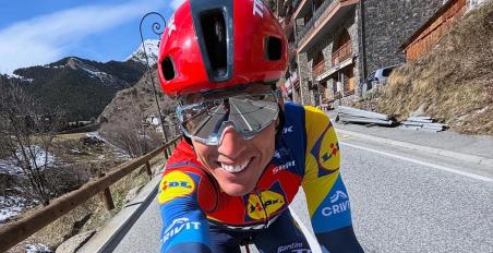 Espargaro Pro Cycling Crash