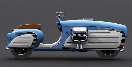 Dieselpunk Scooter
