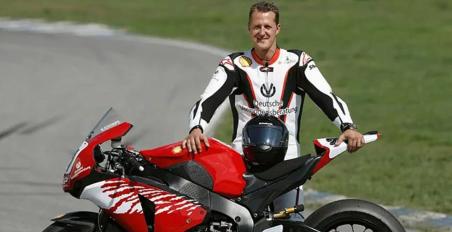 Schumacher's CBR1000RR track-bike