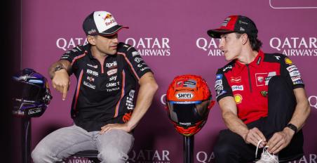 MotoGP Martin on Marquez