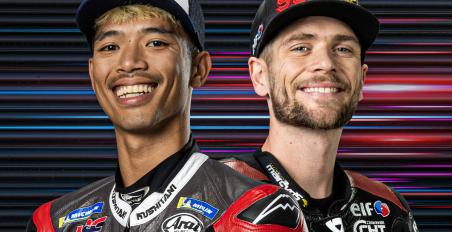 Chantra sign WSBK Honda HRC