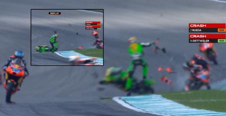 Moto3 Μαλαισία: Κόκκινη σημαία στον γύρο αναγνώρισης! Εμπλοκή παγκόσμιου πρωταθλητή Rueda σε σοβαρή σύγκρουση! Moto3 Μαλαισία: Κόκκινη σημαία στον γύρο αναγνώρισης! Εμπλοκή παγκόσμιου πρωταθλητή Rueda σε σοβαρή σύγκρουση!