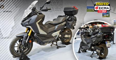 SYM ADXTG - Το ταξίδι του Κ. Μητσάκη προβάλλεται στην EICMA