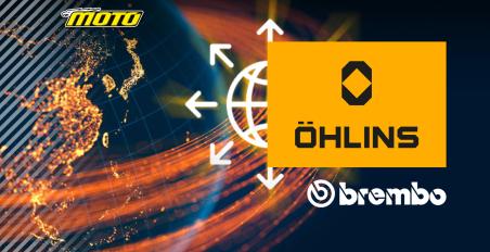 Παγκόσμια εξάπλωση Öhlins: Νέο λογότυπο και άνοιγμα σε καινούριες αγορές με πλάτες Brembo!