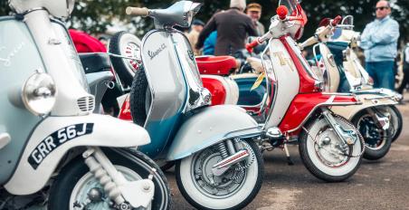 Goodwood Revival Vespa 80th Anniversary