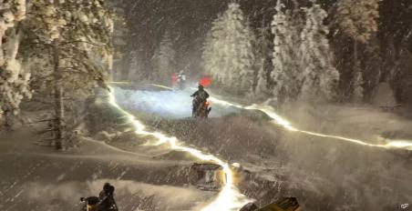 Χιονόπιστα στη Λαπωνία video