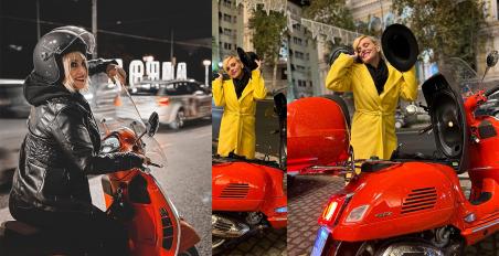 Έπιασαν την Ελεωνόρα Ζουγανέλη με Vespa πάνω από το όριο αλκοόλ