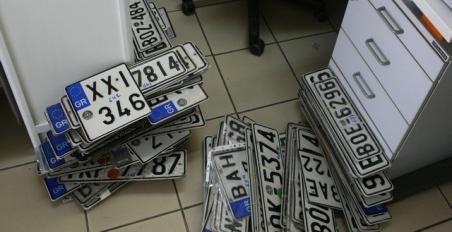 License plates