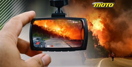 Πυρκαγιά Toyota dash cam