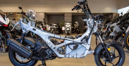 Zontes V125 test ride MOTO HALL Καλλθέα