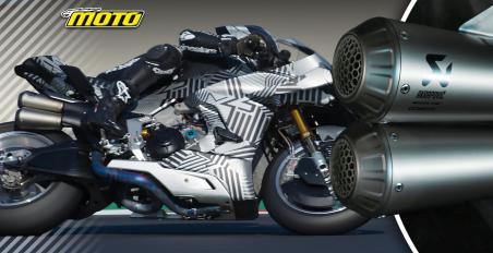 CFMOTO V4 SR-RR Prototype Akrapovic 2026 συνεργασία