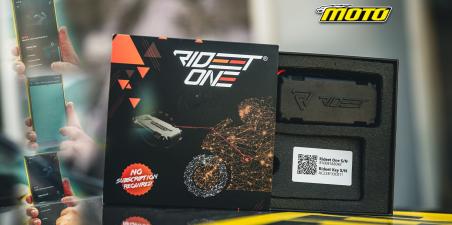 Rideet GPS Tracker MEGA TEST ON_OFF MOTO 2025 motomag.gr