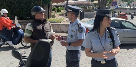 Police campaign on helmets