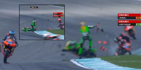 Moto3 Μαλαισία: Κόκκινη σημαία στον γύρο αναγνώρισης! Εμπλοκή παγκόσμιου πρωταθλητή Rueda σε σοβαρή σύγκρουση!