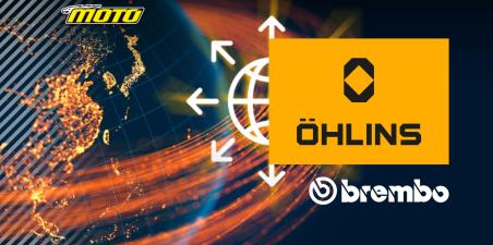 Παγκόσμια εξάπλωση Öhlins: Νέο λογότυπο και άνοιγμα σε καινούριες αγορές με πλάτες Brembo!