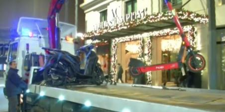 Πατίνι απομακρύνεται μετά από αλκοτέστ του οδηγού