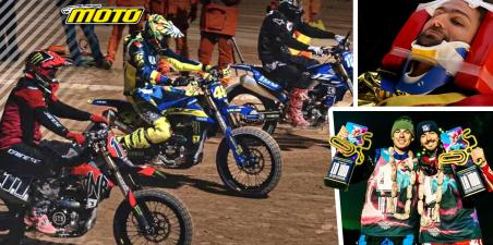 Valentino Rossi "100 km of Champions": Νίκη Bagnaia στον εθυμοτυπικό αγώνα με σοβαρό τραυματισμό Pasini