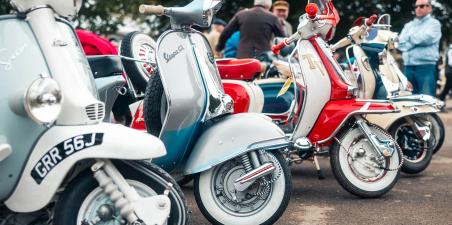 Goodwood Revival Vespa 80th Anniversary