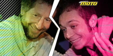 Valentino Rossi vs Graziano Rossi