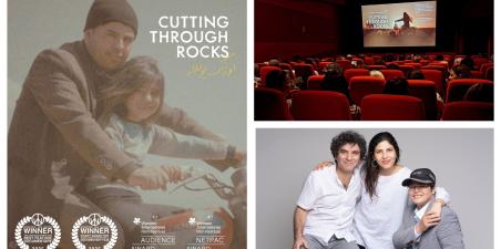 Cutting through rocks