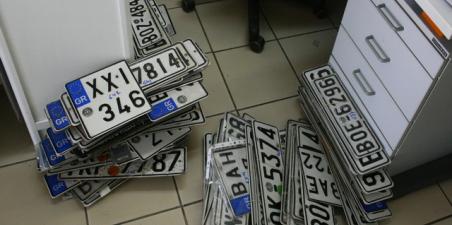 License plates