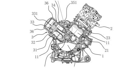 QJMOTOR κινητήρας πατέντα με τυφλό πιστόνι