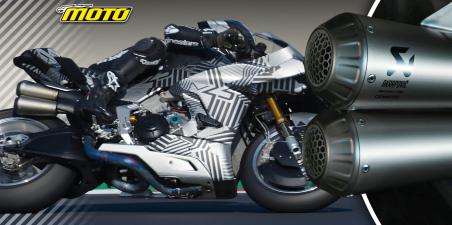 CFMOTO V4 SR-RR Prototype Akrapovic 2026 συνεργασία