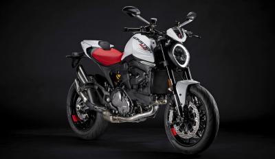 Ducati Monster 2023, iceberg white