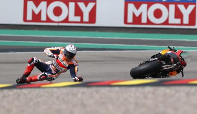 MotoGP Sachsenring: Αποσύρεται ο Marc Marquez – Νέα πτώση στο wam-up