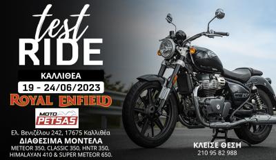 Royal Enfield Moto Petsas Test Ride