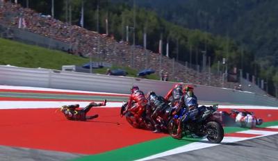 MotoGP Austria Sprint: Νίκη Bagnaia σε δραματική εκκίνηση με πτώσεις