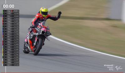 Aleix Espargaro, ο ταχύτερος στα FP1 της Καταλονίας
