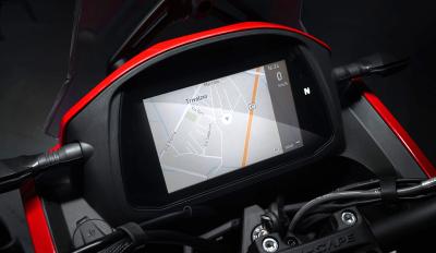 Δυνατότητα πλοήγησης στην οθόνη στα Moto Morini X-Cape και Seiemezzo
