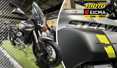 motomag EICMA 2023: Moto Guzzi Stelvio - Η On-Off έκδοση του V100 Mandelo, κομπλέ με ραντάρ