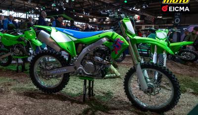 motomag Μία παραλίγο ληστεία ενός Kawasaki KX250X στην EICMA η οποία θα μείνει στην ιστορία