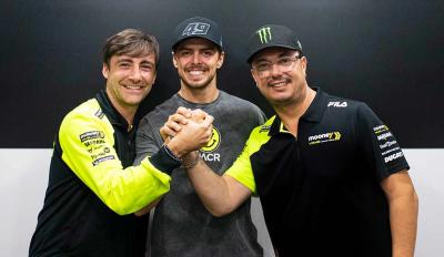 Ο Fabio Di Giannantonio στην VR46 Racing Team