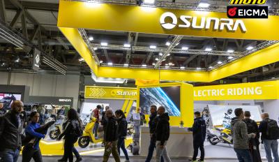 motomagEICMA2023: SUNRA – Πρώτη φορά στο Μιλάνο με τρία ηλεκτρικά σκούτερ