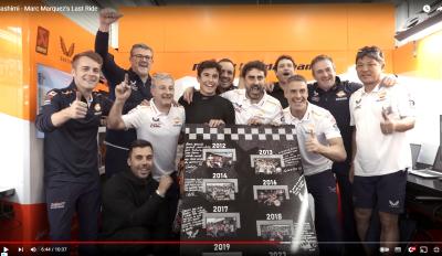 Ο τελευταίος αγώνας του Marc Marquez με τη Honda