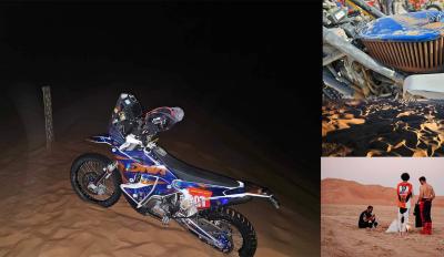 Rally Dakar 2024: Διανυκτέρευσε μόνος στην έρημο ο Βασίλης Μπούδρος και νίκησε την εγκατάλειψη δύο φορές!