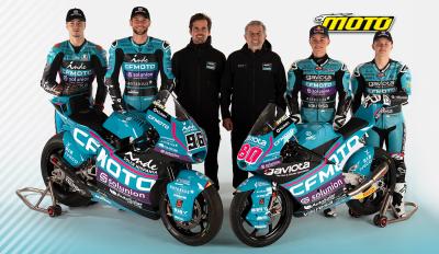 motomag CFMOTO Aspar Racing Team – Παρουσιάστηκαν τα χρώματα των μοτοσυκλετών για τις Moto2 και Moto3