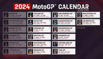 MotoGP New Calendar