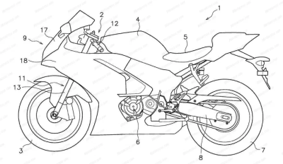 motomagYamaha YZF-R7 – Νέες πατέντες προμηνύουν ανανέωση