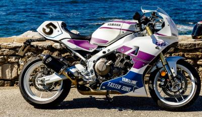 Yamaha Yard Built back to the paddock