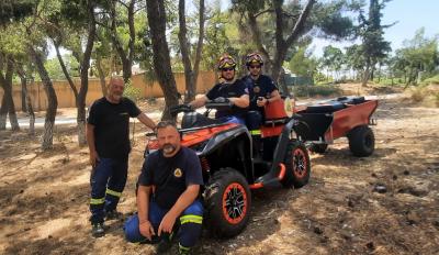 motomag Όμιλος Επιχειρήσεων Σαρακάκη - Στο πλευρό των εθελοντών Πολιτικής Προστασίας ΒΑ Υμηττού