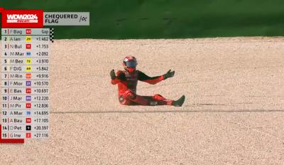 Bulega πτώση στο WDW 2024 από Marquez